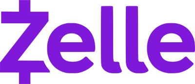 A purple logo that says " ello ".